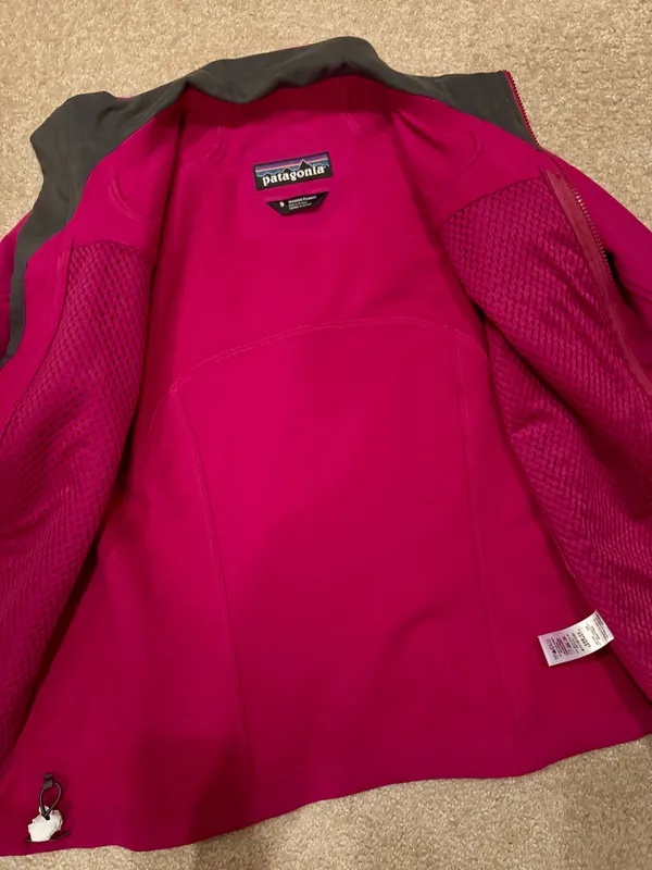 Patagonia Pink Fleece-Lined Utility Jacket - Image 4