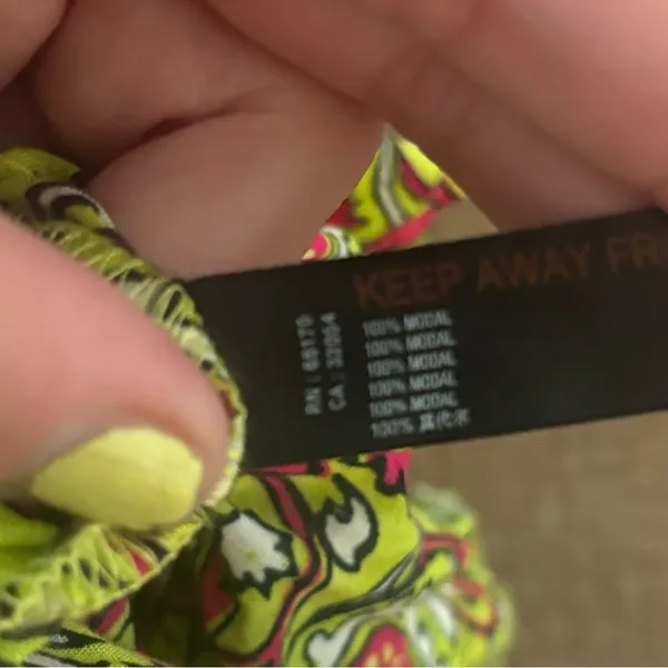 by anthropologie flounced citron printed lounge maxi dress - Image 9