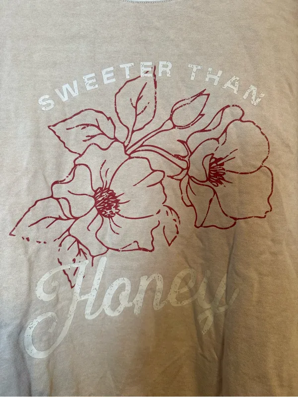 Girl Dangerous Sweater Than Honey Sweatshirt‎ in Sand - Image 3