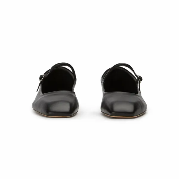Tony Bianco BAMBI flats in BLACK VENICE, size 5.5 - Image 2