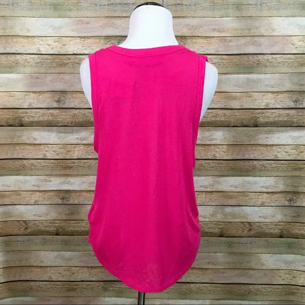 NWT Free People Take the Plunge Fuchsia Tank Top - Fuchsia - Small - Image 10