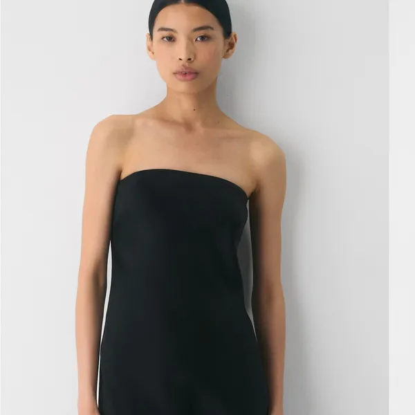Aritzia TEN strapless satin midi dress NEW - Image 4