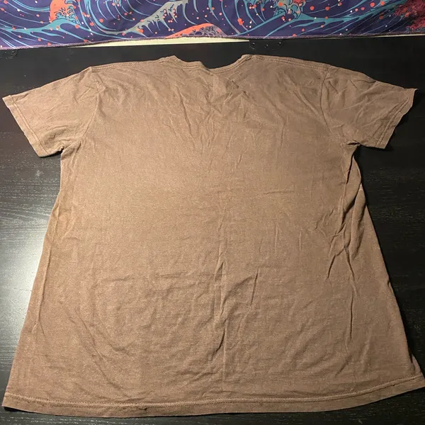 Brown Hawaii Graphic T-Shirt size XL - Image 6