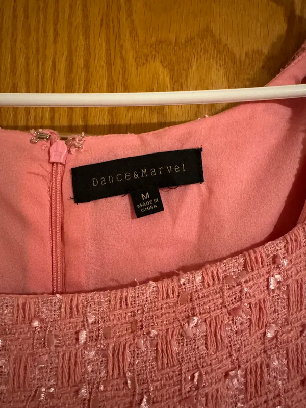 Boutique Dress Pink Size M - Image 3