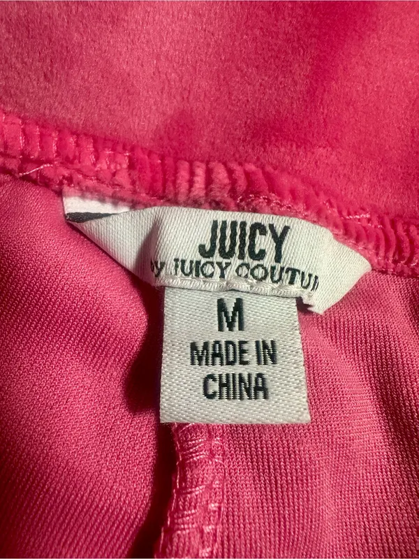 NWT! Juicy Couture Pink Velour Track Pants! - Image 2