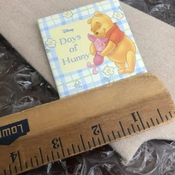 Vintage Disney Winnie The Pooh Button Brooch - Image 3