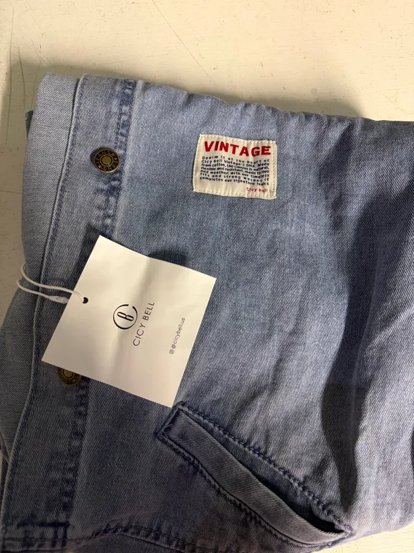 Jean Jacket Blue Size L - Image 2