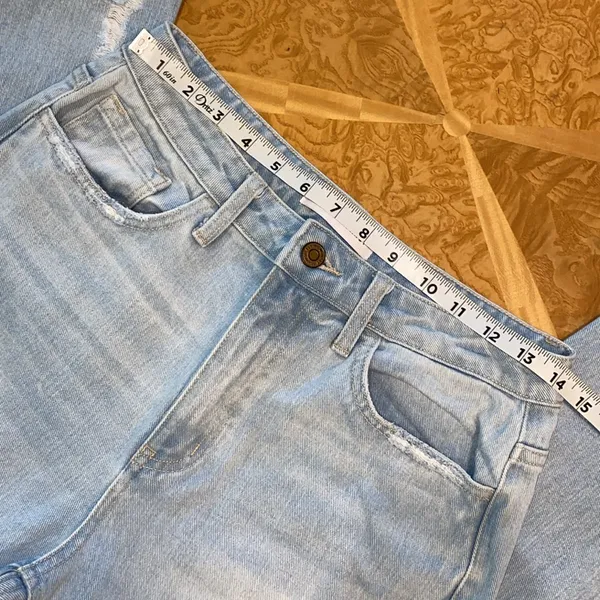 Vervet Flying Monkey Distressed High Rise Jeans Size 27 - Image 5