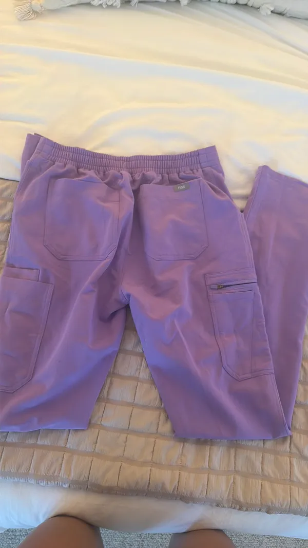 Figs lilac dawn yola tall skinny scrub pants - Image 3
