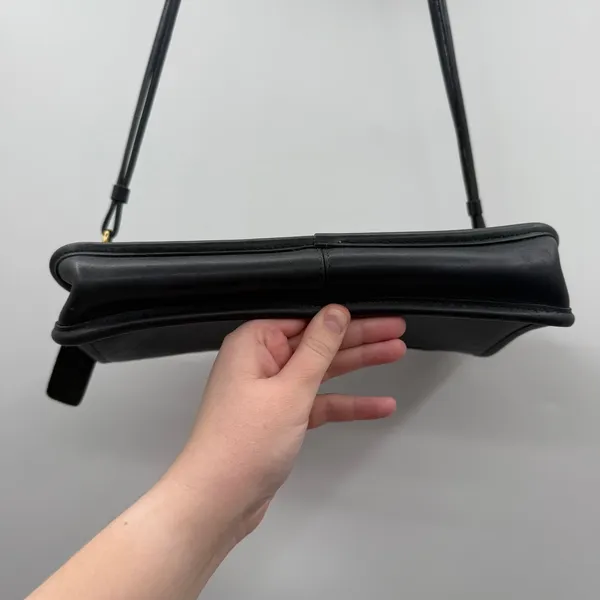 Vintage Coach Bonnie Cashin Era‎ Convertible Black Crossbody Wristlet Bag - Image 10
