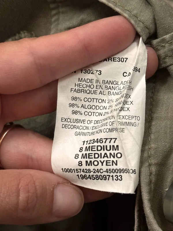Lee Baggy cargo capris - Image 5
