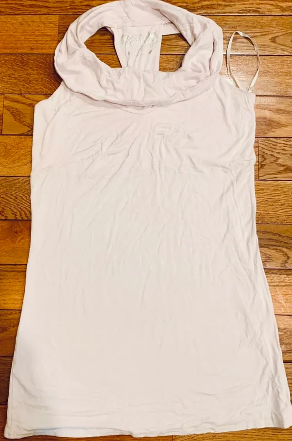 Fit To Go Lavender Cowl Neck Mini Dress / Tunic – Size XL (NWOT - Image 4