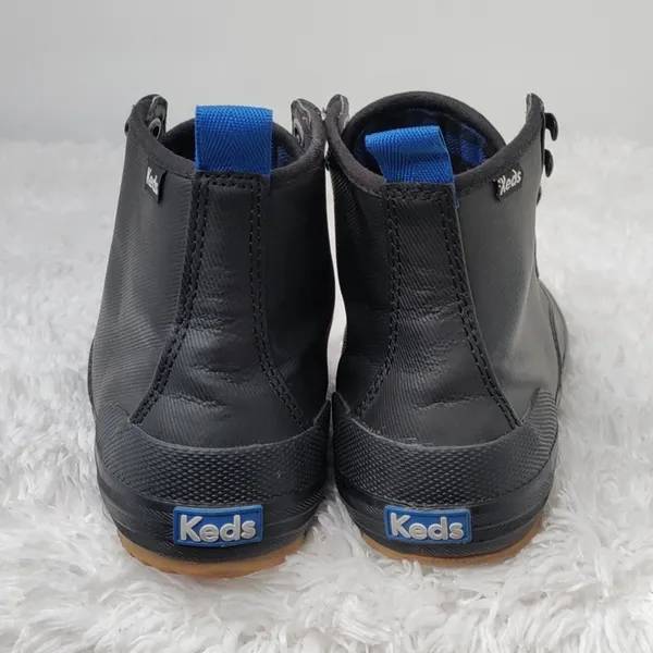 Black Keds rain booties sz 6.5 - Image 4