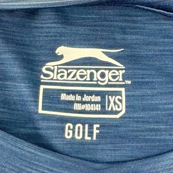 Slazenger Golf‎ Long Sleeve T-shirt Navy XS - Image 7