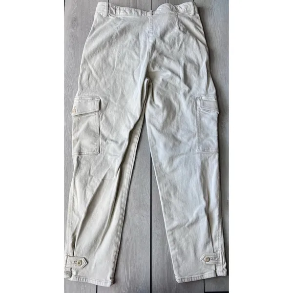 ARITZIA Wilfred Free Modern Cargo Pant in Birch size 16 jeans - Image 12