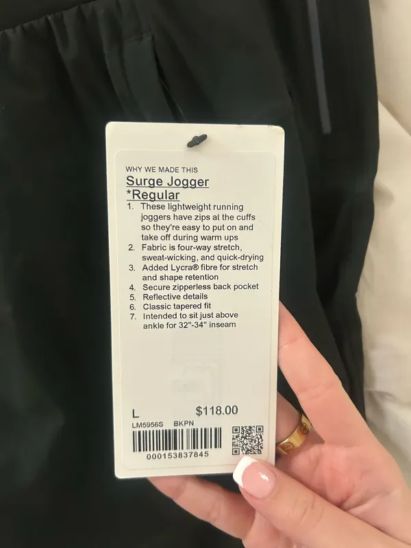 Men’s Lululemon Joggers - Image 2