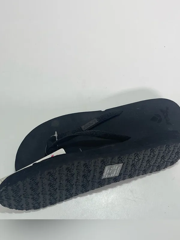 Reef Ginger Women's 10 Flip Flop Sandals Black Comfort Essentials Minimalist NWT - Image 4