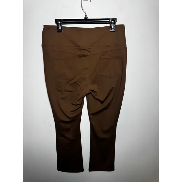 Halara Flex™ High Waisted Back Side Pocket Slight Flare Work Pants XL NEW - Image 5
