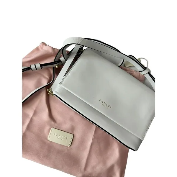 Radley London Pearl white leather crossbody with dust bag - Image 3