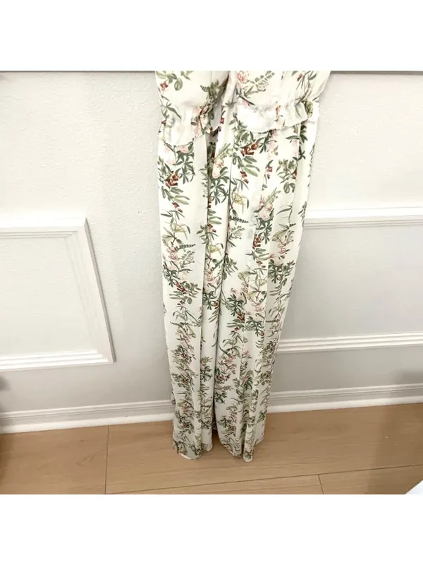 Gal Meets Glam Isabella Floral Full Length Maxi Dress Size 10 - Image 7