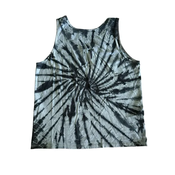 Alice‎ + Olivia Jeans Rolling Stones Sleeveless Tee Tank Medium/Large Tie Dye - Image 6