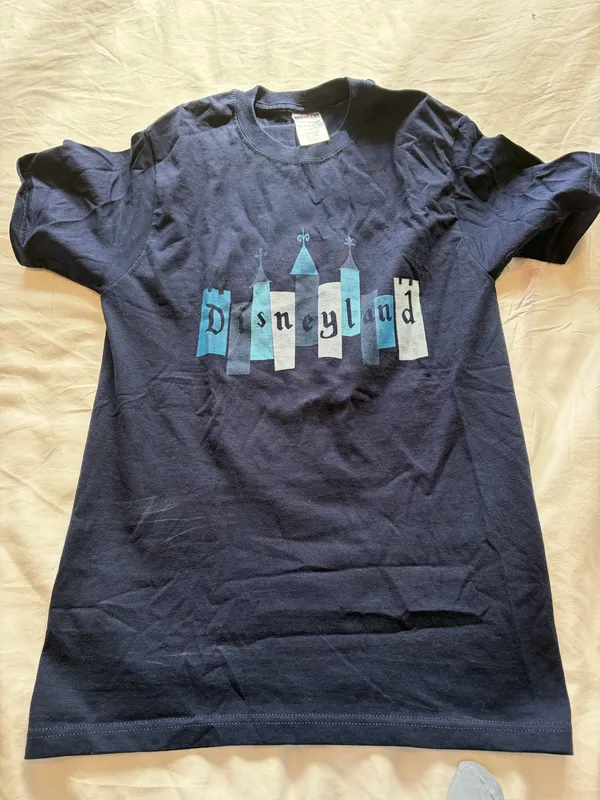 Disneyland Navy Blue Graphic T-Shirt - Image 2