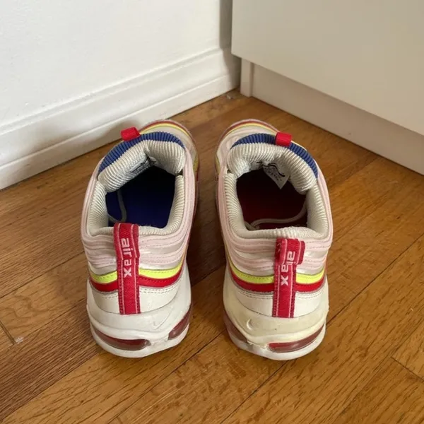 Nike Air Max 97 Corduroy White Multicolor Women's Sneakers - Image 3