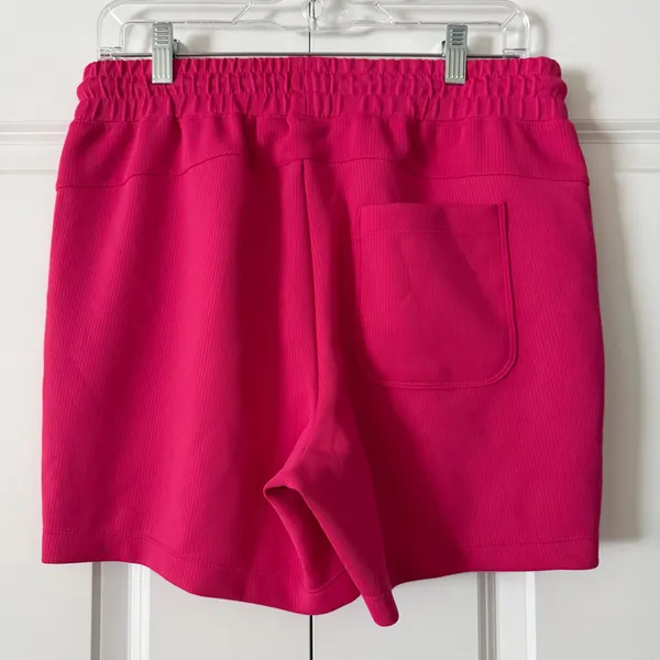 Mondetta | Women’s Midweight Ribbed Scuba Shorts  - Image 5