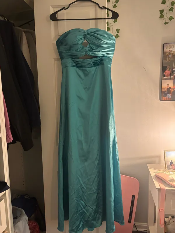 Amazon Prom Dress Blue  - Image 3