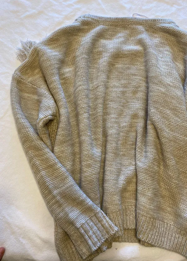 June & Hudson Chunky Knit Sweater - Image 3