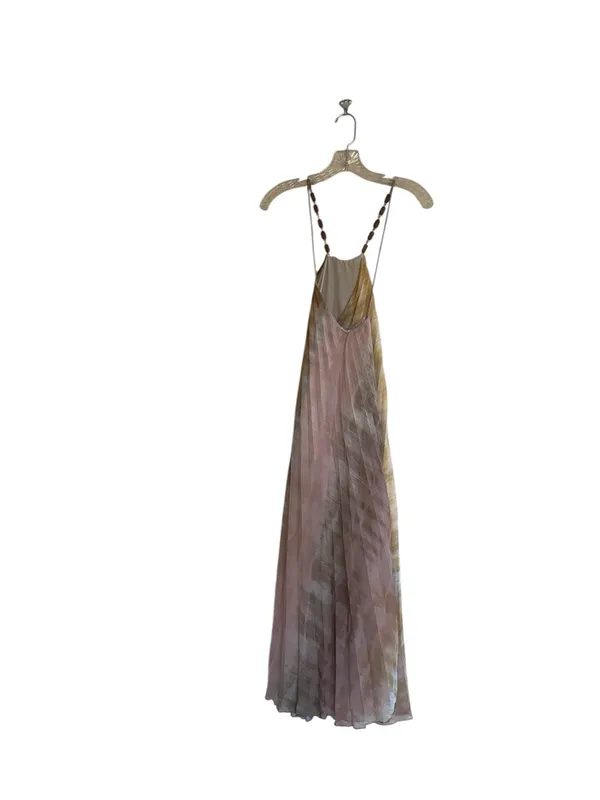 Nwot Zara Women Tie Dye Pleated Halter Dress Multicolored Sz Xs 3666/096 - Image 10