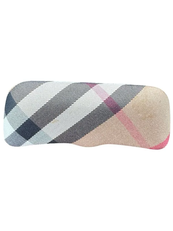 Burberry iconic Nova Check Plaid Clamshell Hard Eyeglass Case - Image 2