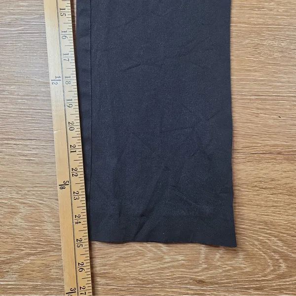 Maeve Anthropologie Pants Women 4 Black Cropped Straight Ankle Stretch Trouser - Image 7