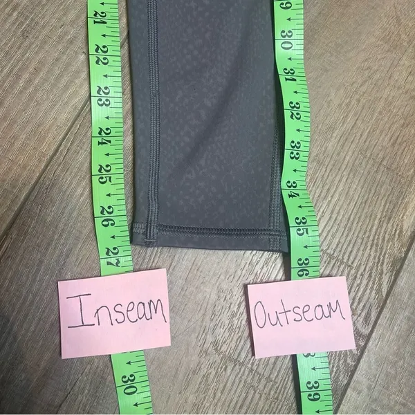 Athleta Gray‎ Workout Yoga Leggings Size Small 27" Tight - Image 3