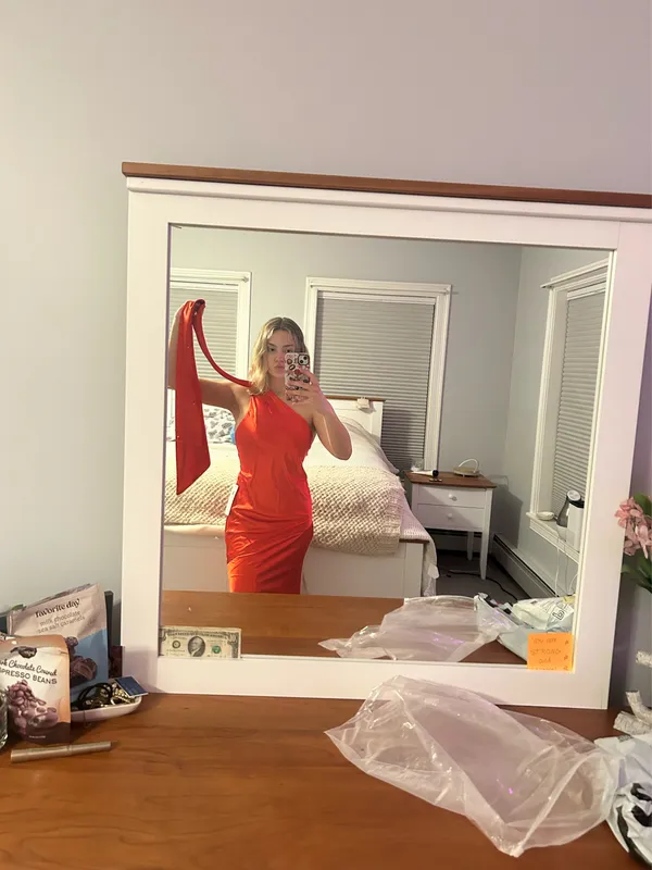 Red maxi dress - Image 5