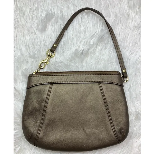 COACH Bronze Wristlet - Image 2