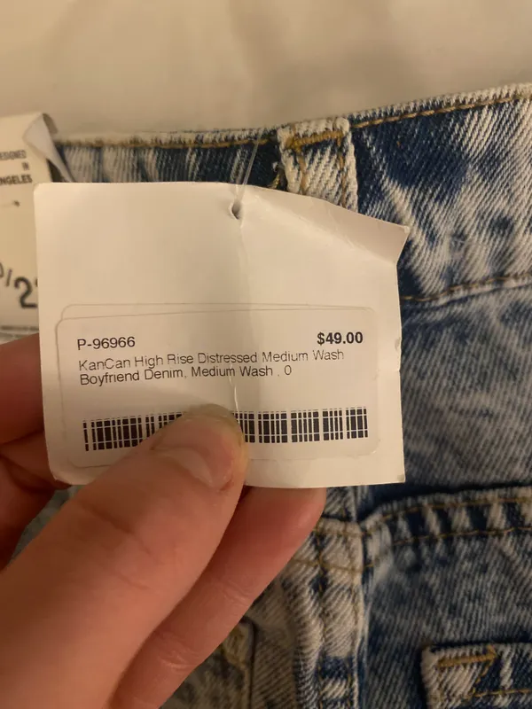 Boyfriend Fit Jeans Blue Size 23 - Image 4