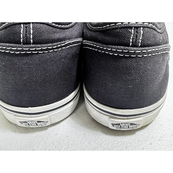 VANS Off The‎ Walls Low Profile Canvas Lace Up Shoes Women 6 EUC OLDSTOCK - Image 6