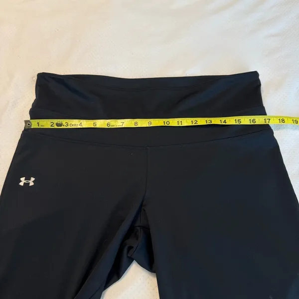 FREE w/ any purchase Black Under Armour Yoga Workout Pants Size Large 34” inseam - Image 11