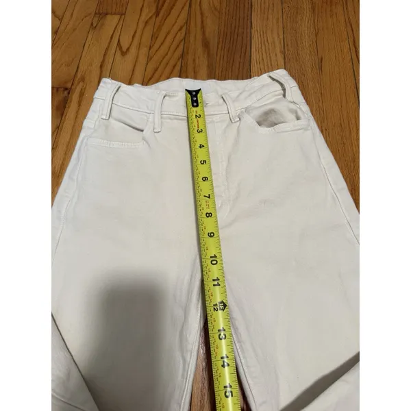 Mother The Hustler Ankle Fray Jeans‎ in Gettin' In Ivory Size 24 - Image 7