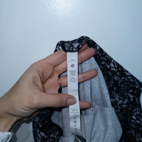 Lululemon Black Blossom Overlay Starlight Align High-Rise Leggings Size 14 - Image 7