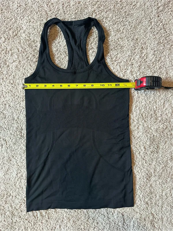 Lululemon Black Racerback Women's Tank Top - Image 3