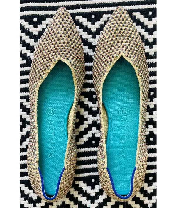 Rothy’s The Point Multi Metallic Flats - Image 9