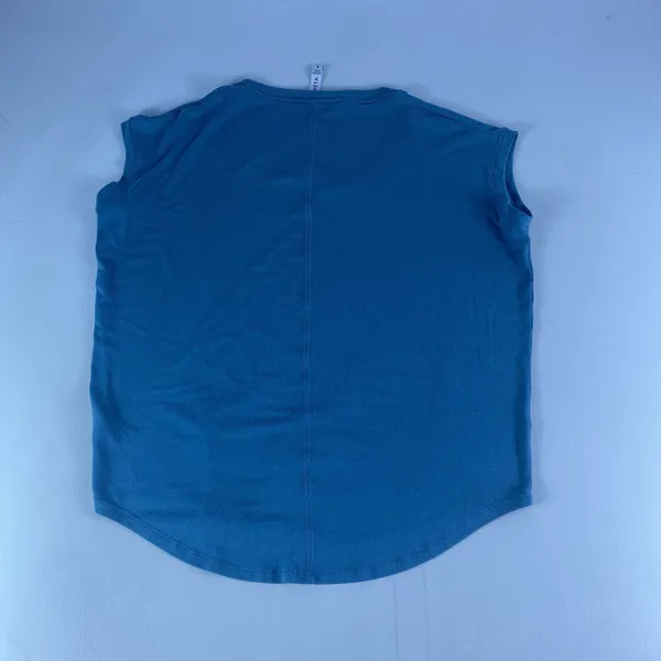 Athleta‎ Shirt Womens Small Blue Cloudlight Sleeveless Tank Top Athletic - Image 3