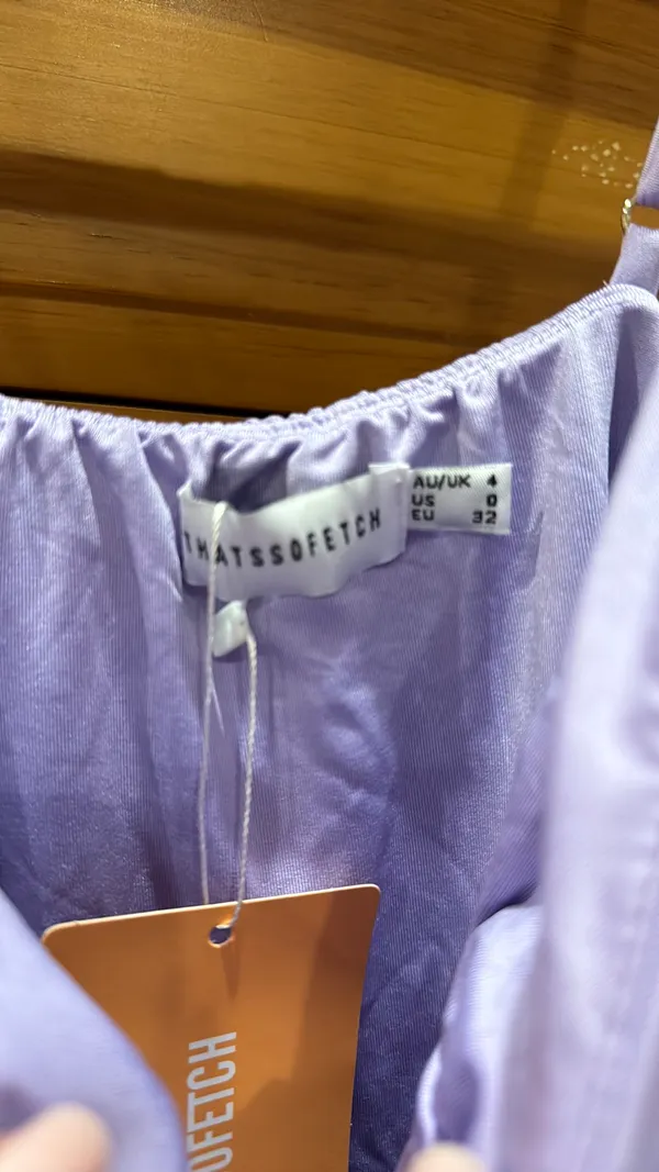 That’s So Fetch Purple Mini Caylee Dress  - Image 4