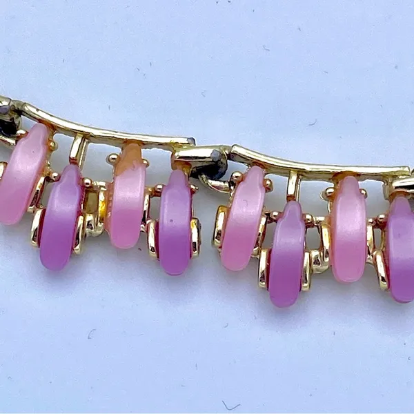 Vintage Pink/Purple Necklace - Image 9