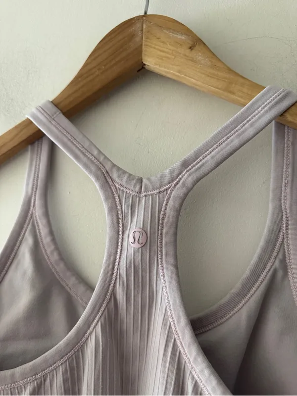 Lululemon Ebb to Street Tank Top Lilac Ether Square Dot‎ - Image 6