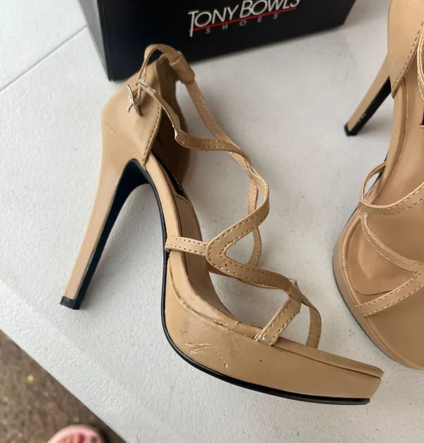 Tony Bowls Nude Heels - Image 3