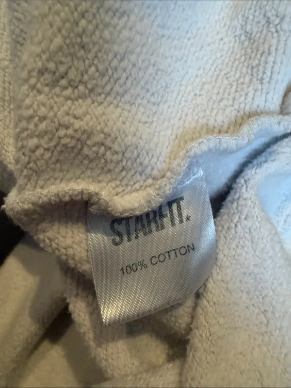 Starfit gray lightning bolt hoodie sweatshirt - Image 5