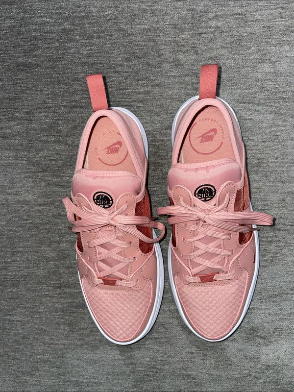 Nike Court Vision Alta Platform Sneakers In Rust Pink Size 10 - Image 14